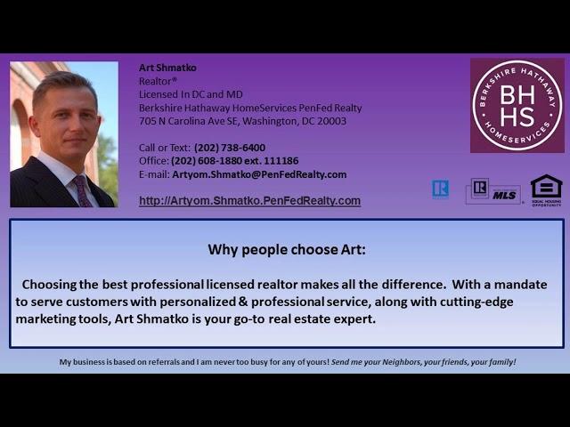 Looking for the best Realtor in Barry Farm 20020