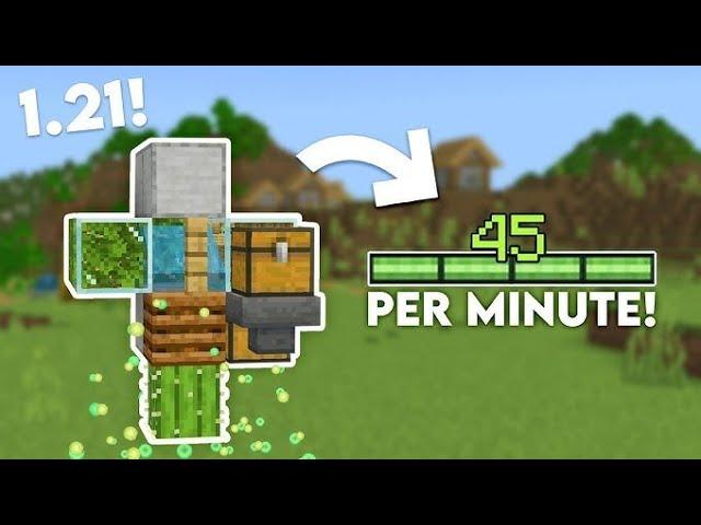 Minecraft XP Farm Bedrock Edition 1.21 Tutorial