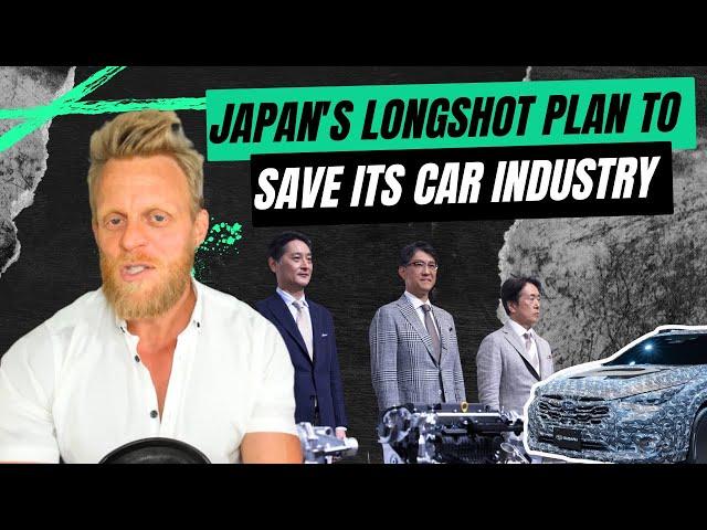 Toyota, Mazda and Subaru reveal CRAZY plan to save Japan's car industry