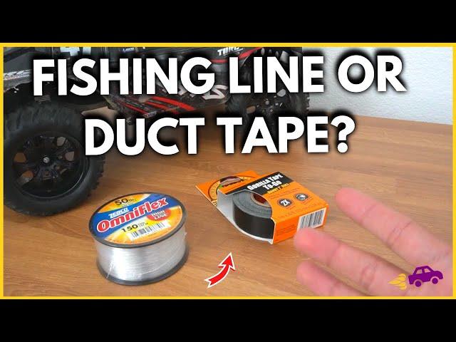 How To Stop RC Tires Ballooning - Duct Tape vs. Fishing Line