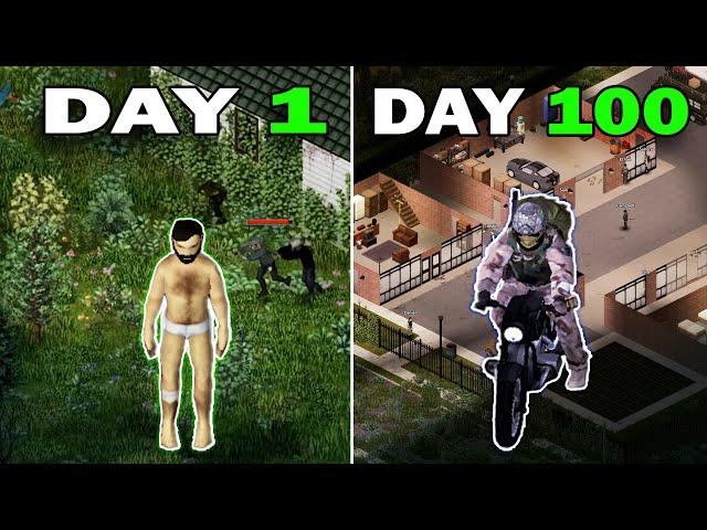 I Survived 100 Days in Project Zomboid