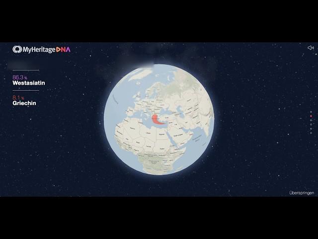 MyHeritage DNA results from Tunceli (Turkey) - 3% South Asian 