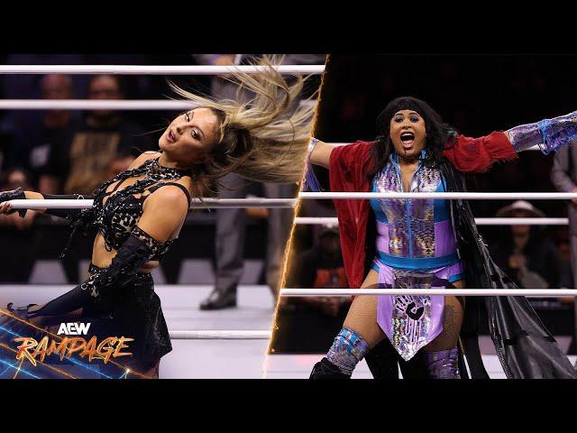 EXCLUSIVE: Harley Cameron & Nyla Rose are ready for Rampage! 11/22/24 AEW Rampage