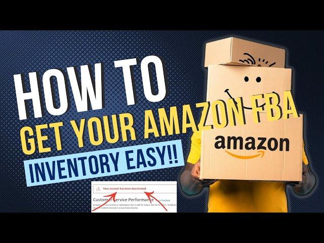 Account Suspended? This is How To Get Your Amazon FBA Inventory Back EASY! (Step by Step)