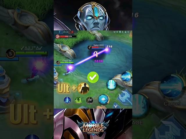 Gord Skill Combo  #mobilelegends #mobilelegend #mlbb #youtubeshorts #short  #shorts