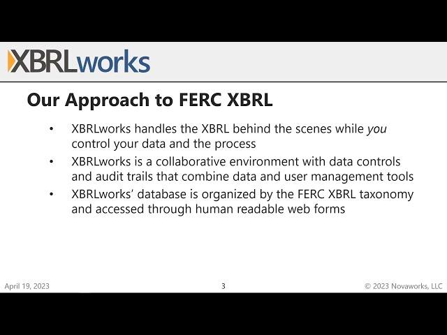 XBRLworks for FERC Form 714