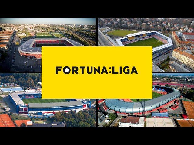 FORTUNA LIGA STADIUMS 2021/22 (Czech 1st League)