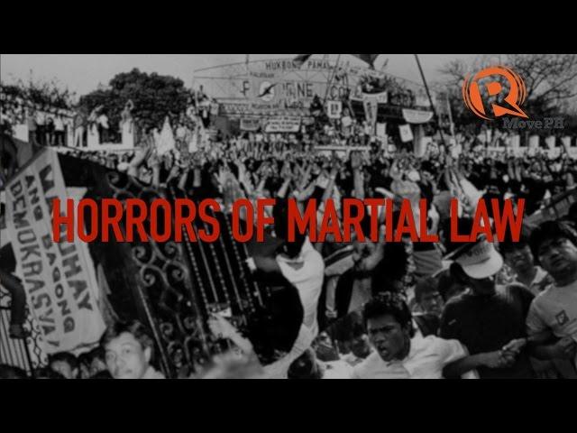 Horrors of Martial Law