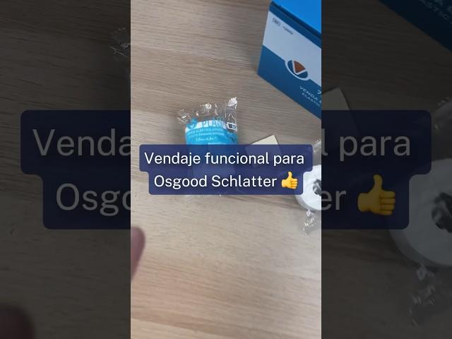 Vendaje funcional para Osgood Schlatter!  #tip #vendajefuncional #fisioterapia