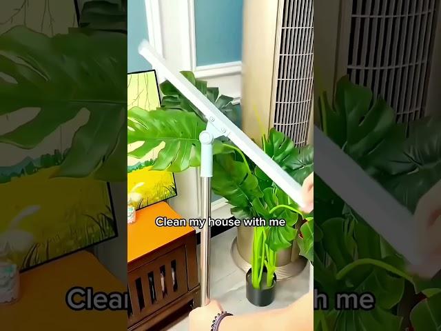 Pure satisfaction ️ You'll understand once you try it  #clean #broom #mop #cleangadgets