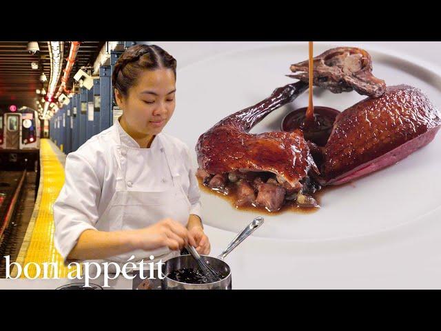 The Fine Dining Restaurant in a New York City Subway Station | On The Line | Bon Appétit