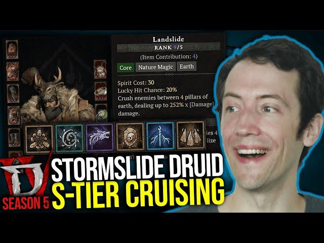 Diablo 4 - The S-Tier Stormslide Druid Guide