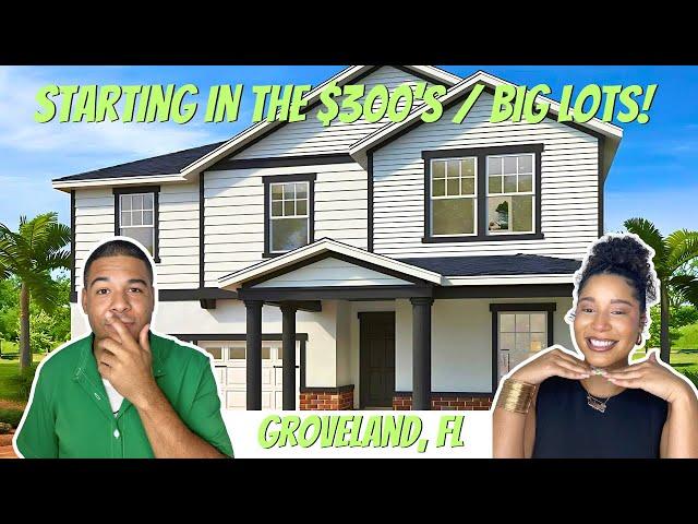 Brand NEW HOMES for Sale Near Orlando! Cypress Bluff by KB Home in Groveland