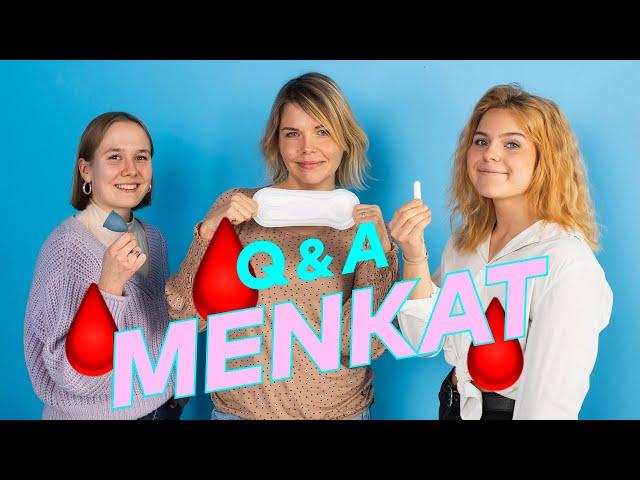 Q&A: Menkat 🩸 Ekat kuukautiset, menkkakivut, tamponi ja uiminen…? Lääkäri vastaa!