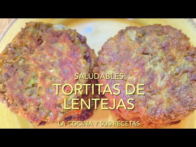 Sin Carne TORTITAS O NUGGETS DE LENTEJAS. Saludables