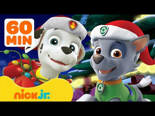 PAW Patrol | Welpen feiern Weihnachten! mit Marshall & Rocky!  1 Stunde | Nick Jr. Deutschland