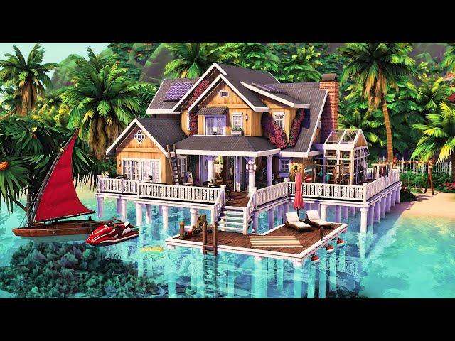 Tropical Family Home | The Sims 4 Speed Build