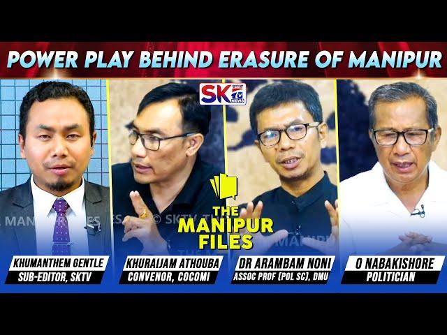 "POWER PLAY BEHIND ERASURE OF MANIPUR" on "THE MANIPUR FILES" [29/05/25] [LIVE]