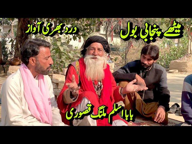 Meethay Sukhan Hazrat Baba Bulleh Shah | Baba G Aslam Malang Kasuri | Punjab Special