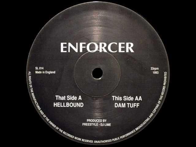 Enforcer  Dam Tuff   Awesome Records SL014  -  Damn Tuff