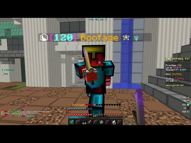 Best Legit Player on The Hypixel Pit 