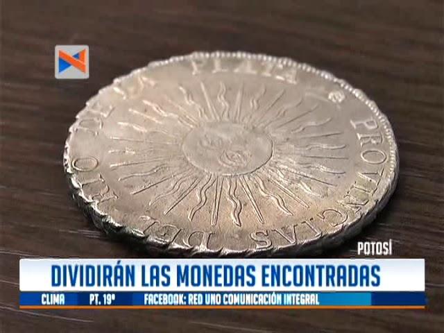 DIVIDIRÁN LAS MONEDAS ENCONTRADAS