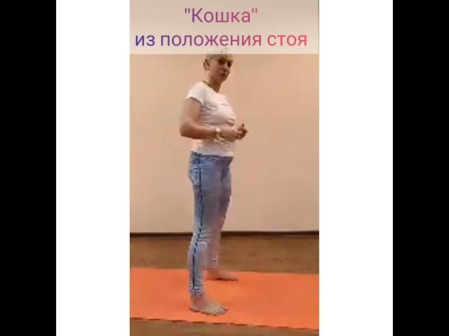 Йога при болях в спине. Простое упражнение для здоровья позвоночника.