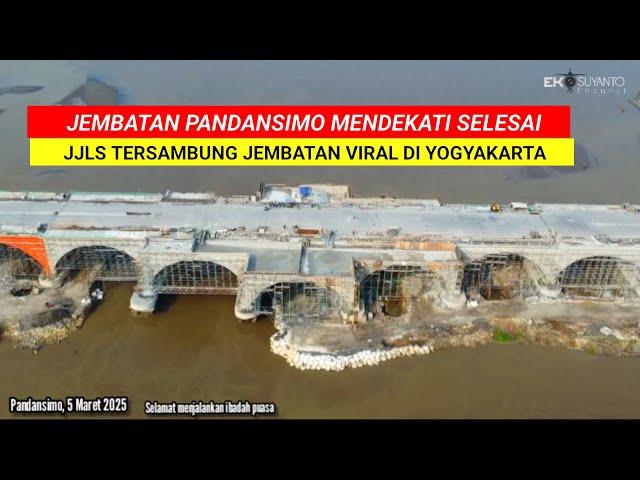  JEMBATAN #VIRAL Menghubungkan dua  Kabupaten di Yogyakarta #jembatanpandansimo