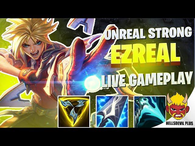 BUFFED EZREAL IS UNREAL STRONG! - Wild Rift HellsDevil Plus Gameplay