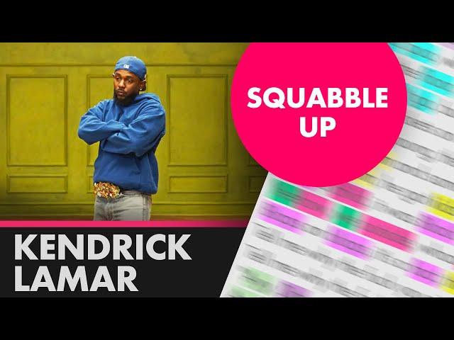 Kendrick Lamar on squabble up - Lyrics, Rhymes Highlighted (496)