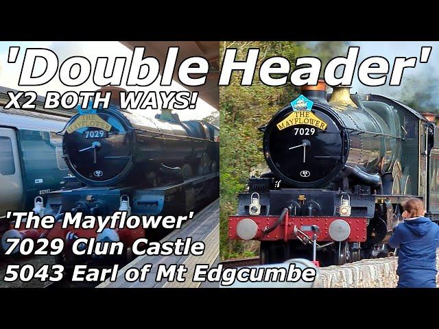 Historic Double Feature: 5043 Earl of Mt Edgcumbe & 7029 Clun Castle - 27/09/24