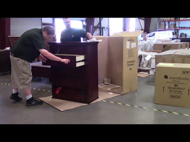 Al’s Furniture Warehouse | Inspecting Cleaning Loading Furniture