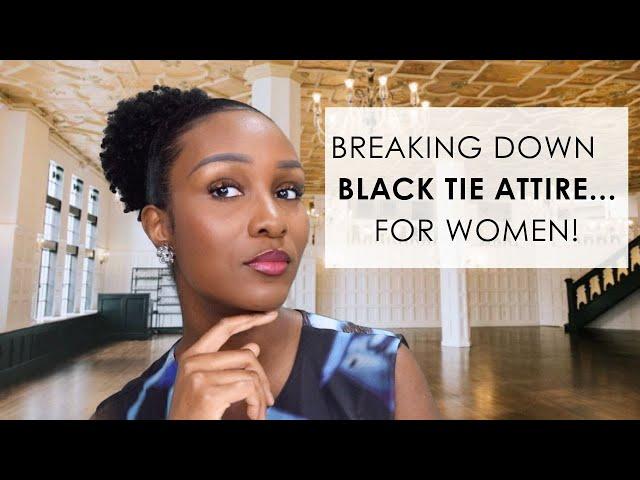 What to Wear to a Black Tie Event (Women) - Fall/Winter Edition