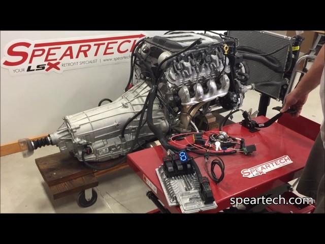 Speartech Gen 5 V8 LT4 8L90 Standalone Swap Harness Preview