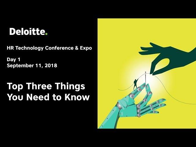 HR Tech Conference: Day 1 | Top Three Things You Need To Know