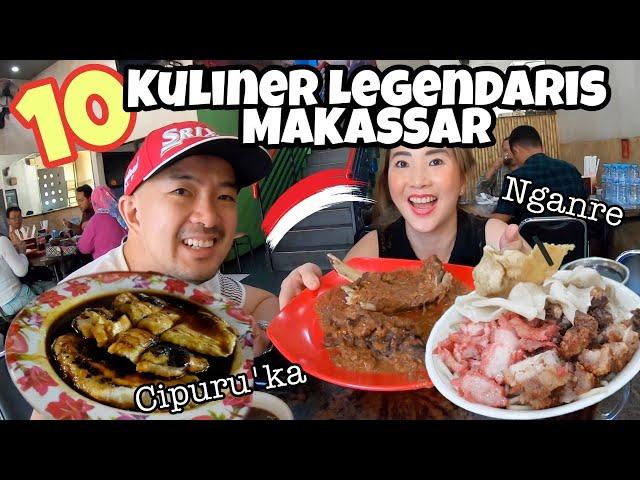 10 KULINER LEGENDARIS MAKASSAR HITS ENAK dan MURAH 2020! - Vlog Myfunfoodiary