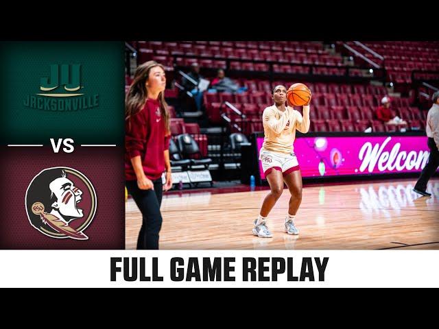 Jacksonville vs. Florida State Full Game Replay | 2024-25 ACC Women's Basketball