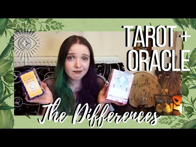 Tarot vs Oracle║The Differences | Divination