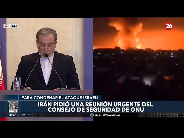 Irán solicitó una reunión urgente del Consejo de Seguridad de la ONU