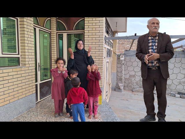 News of the shopkeeper's release by the cameraman and the house being prepared by Ameneh