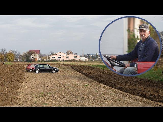 Cars Get Owned By Grumpy Farmer