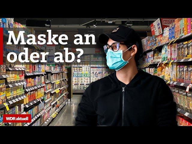 Maskenpflicht entfällt im Supermarkt: So gehen Kunden und Angestellte damit um | WDR Aktuelle Stunde