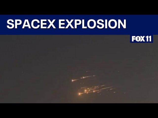 SpaceX Starship explodes midflight