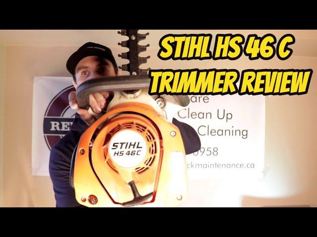 Stihl HS 46C Trimmer review