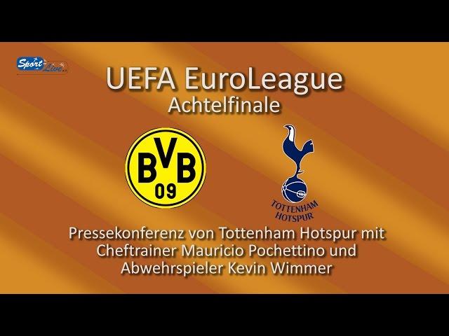 Borussia Dortmund vs Tottenham Hotspur: Press Conference with Mauricio Pochettino and Kevin Wimmer