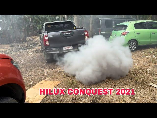 Toyota Hilux CONQUEST 2021 Smoke and Low Power