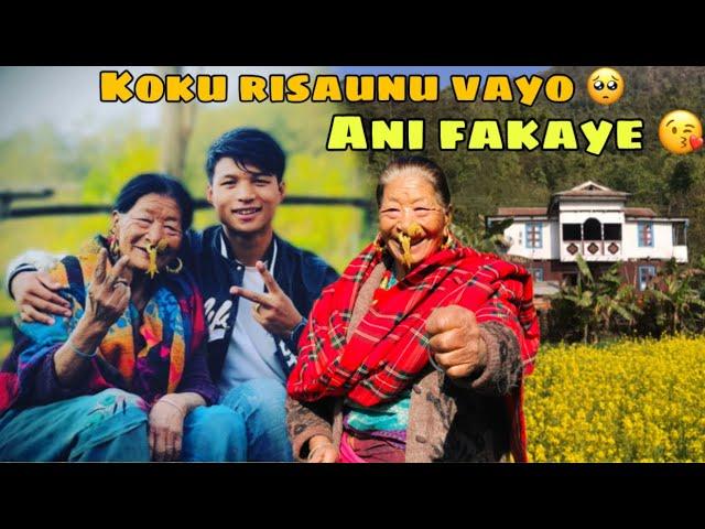 Koku Sanga Risaideko Man dukhaunu  vayex   || Ghau ghar ko vlog @BIBEKRAIVLOGS #koku Vlog