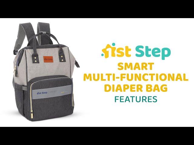 1st Step Smart Multi Functional Diaper Bag | Features | 609