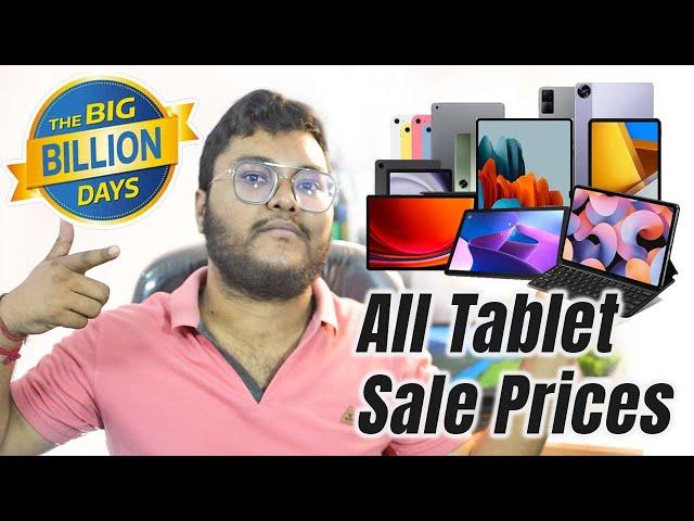  Tablet Sale Price Drop Alert - Flipkart Big Billion Days & Amazon Great Indian Sale 2024 