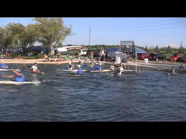 2013 Canoe Polo Canadian Nationals - Open Div - USA 1 vs Change Up